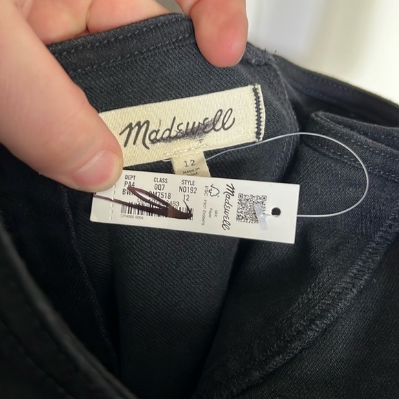 Madewell Denim Flare-Leg Jumpsuit in Bonner Wash - Picture 10 of 16